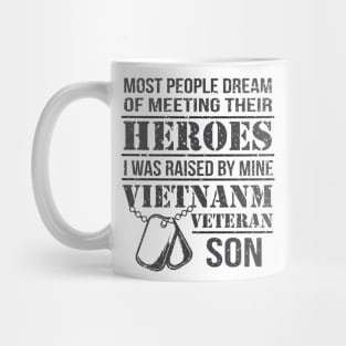 Vietnam Veteran Son - Vietnam Veteran Papa Mug